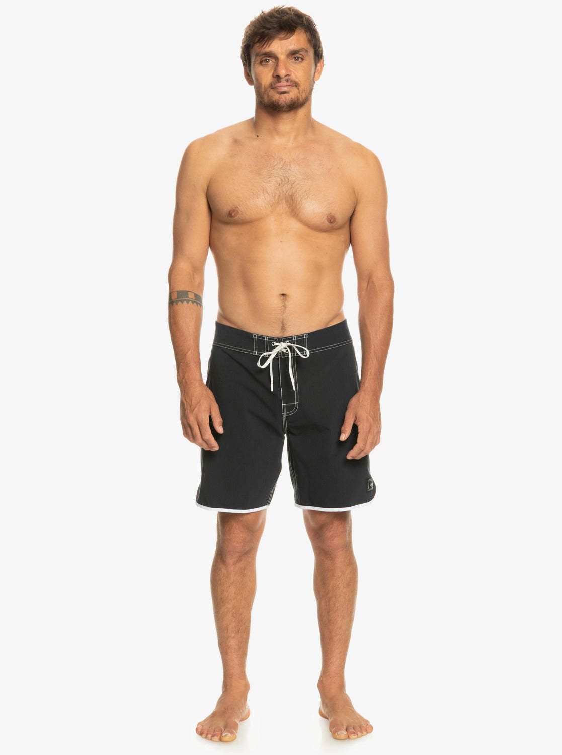 Original Scallop 18" Boardshorts - Black