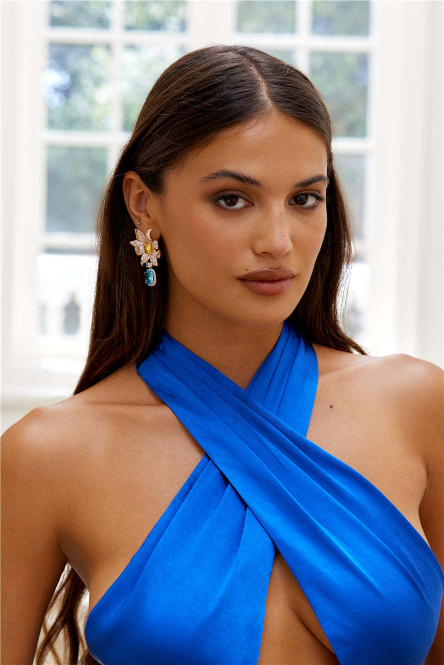 18k Gold Plated Lavina Earrings Gold