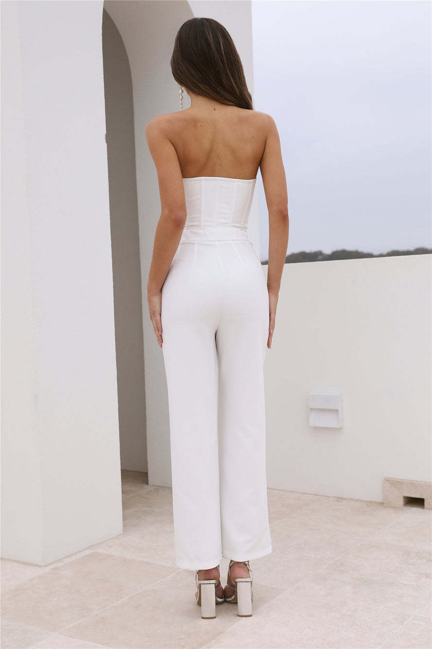 Craving Us Pants White