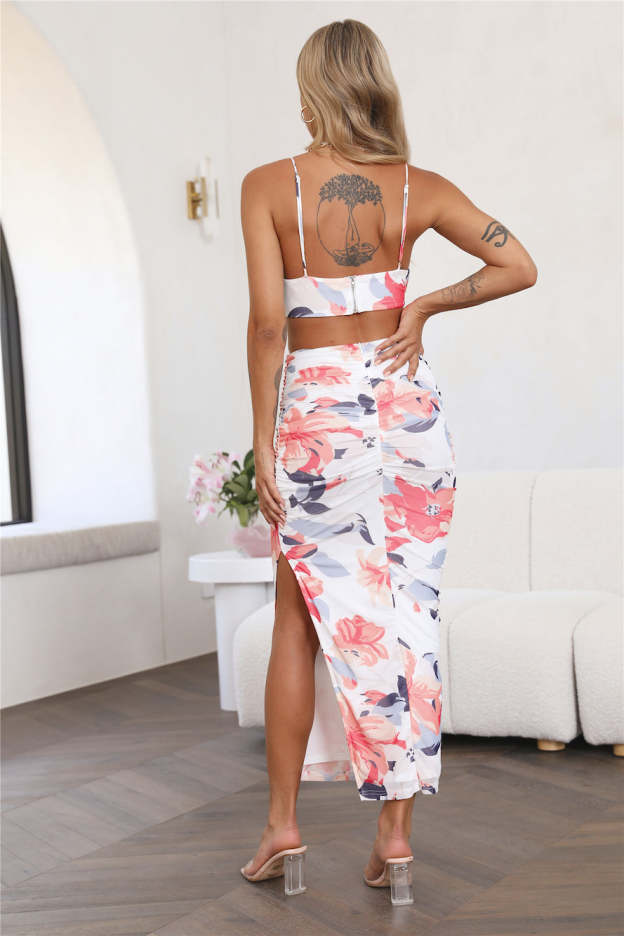 All About It Maxi Dress Peach