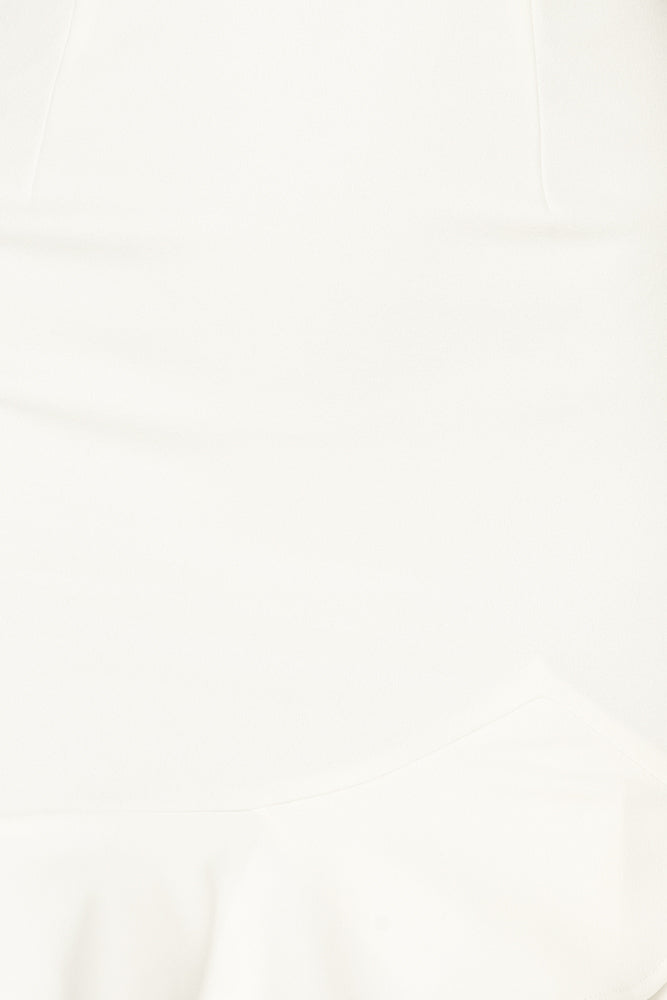 Take The Reigns Dress White