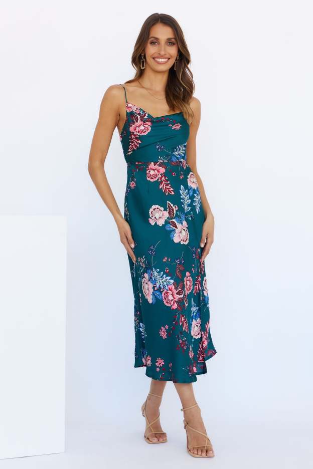 Atlas Maxi Dress Green