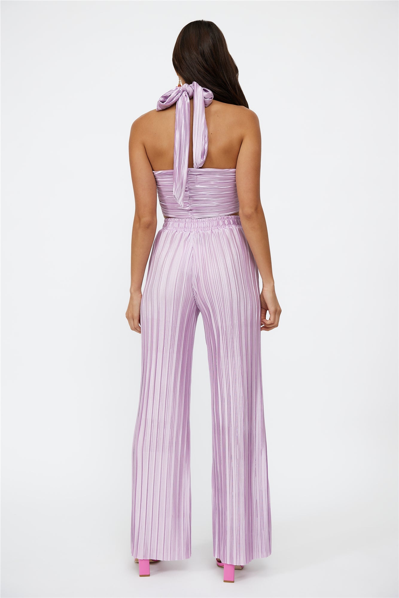 Set Heart Pants Lilac