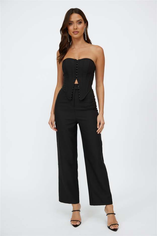 Craving Us Pants Black