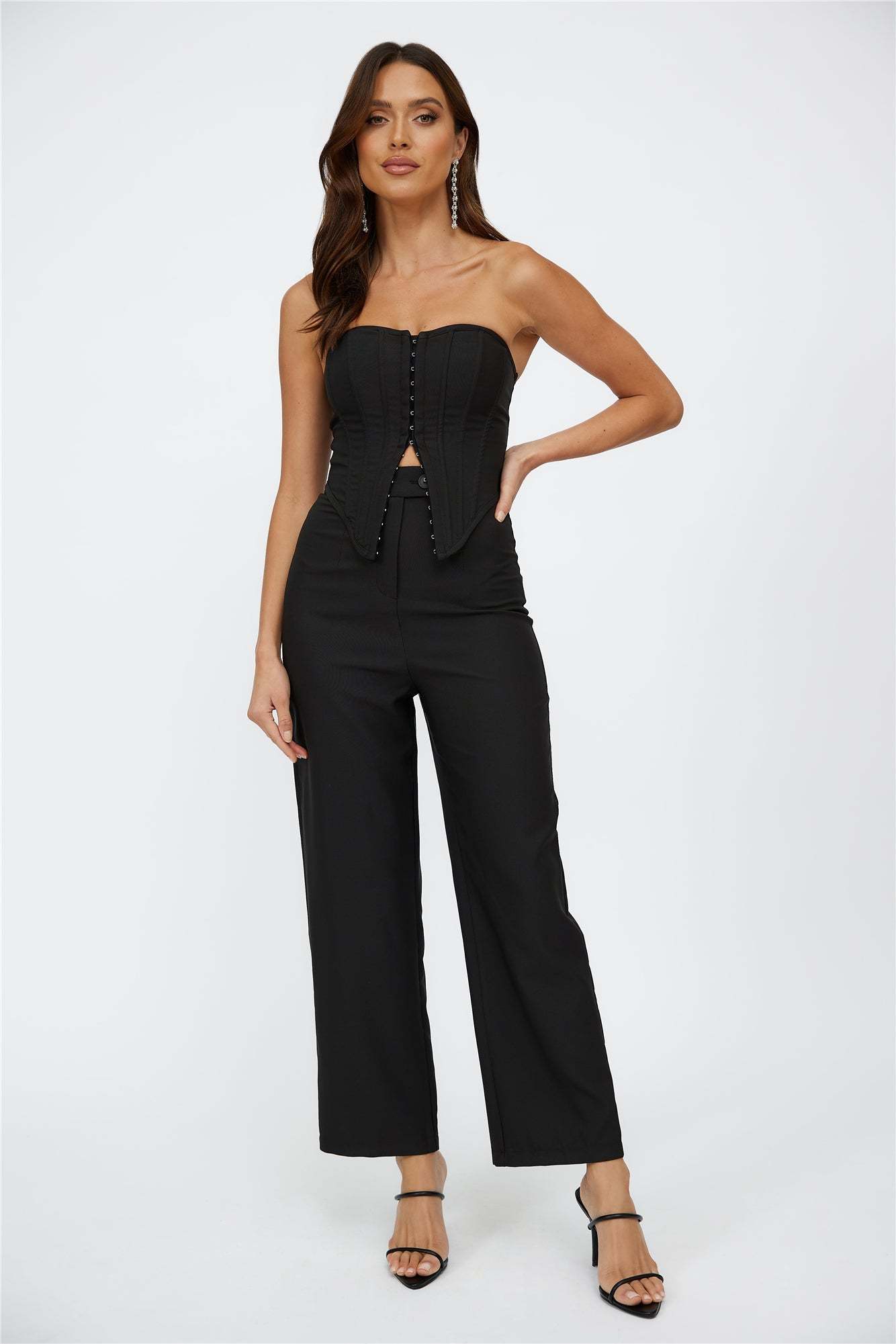 Craving Us Pants Black