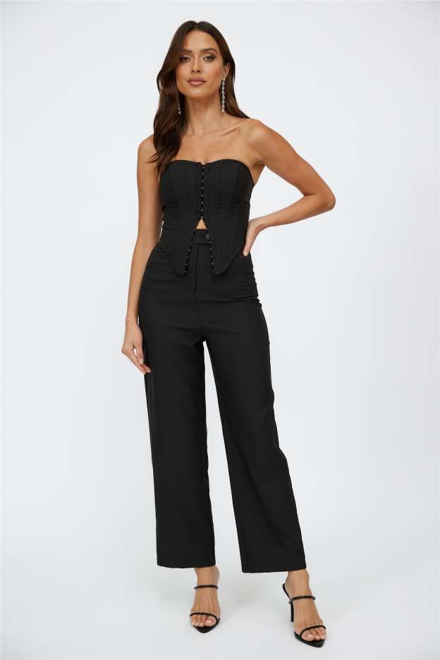 Craving Us Pants Black