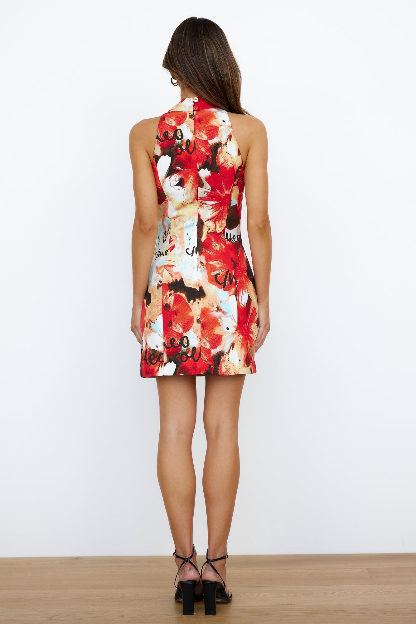 C/Meo Adore You Mini Dress Miami Floral
