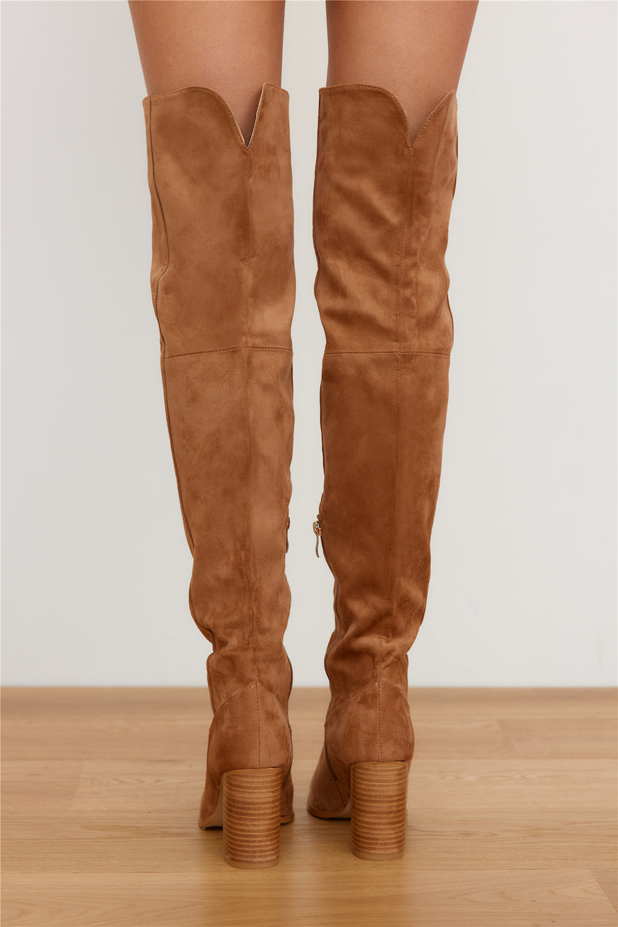 BILLINI Vixen Boots Wood Suede Natural