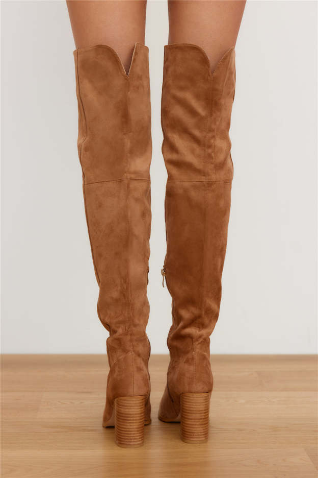 BILLINI Vixen Boots Wood Suede Natural