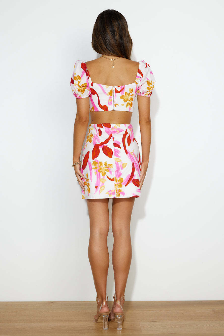 Art Dream Mini Dress Pink