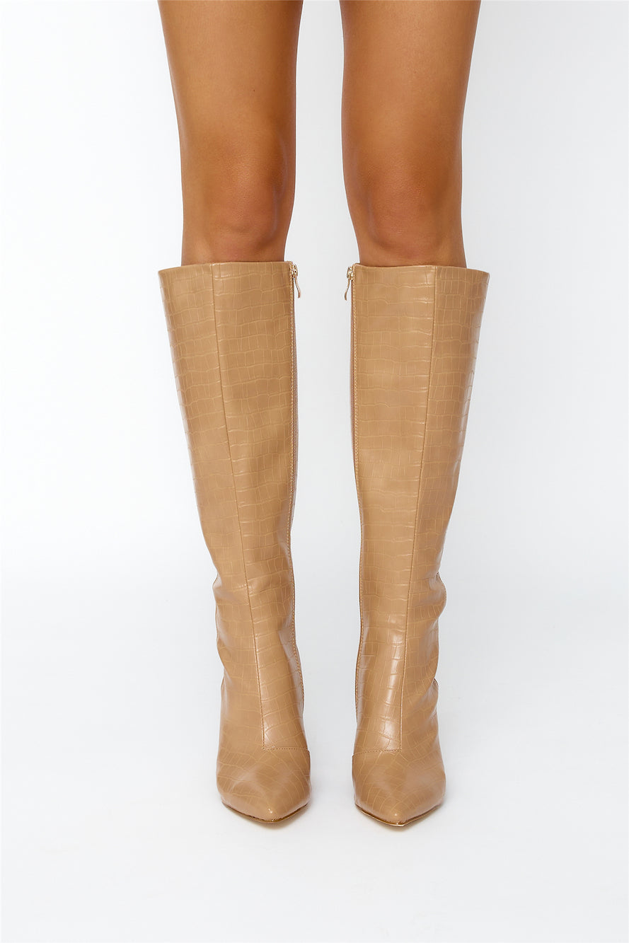 BILLINI Gibson Boots Coffee Croc