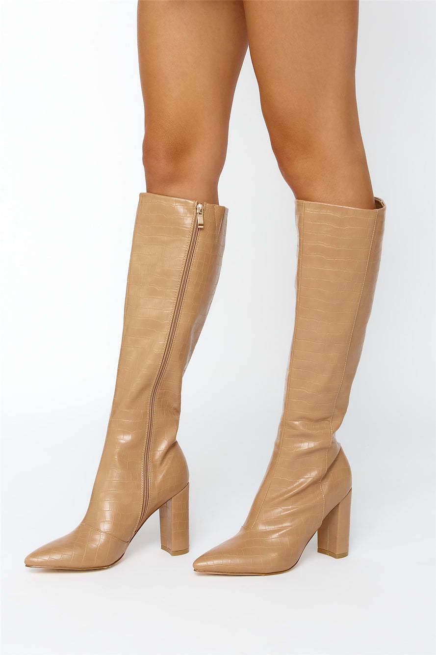 BILLINI Gibson Boots Coffee Croc