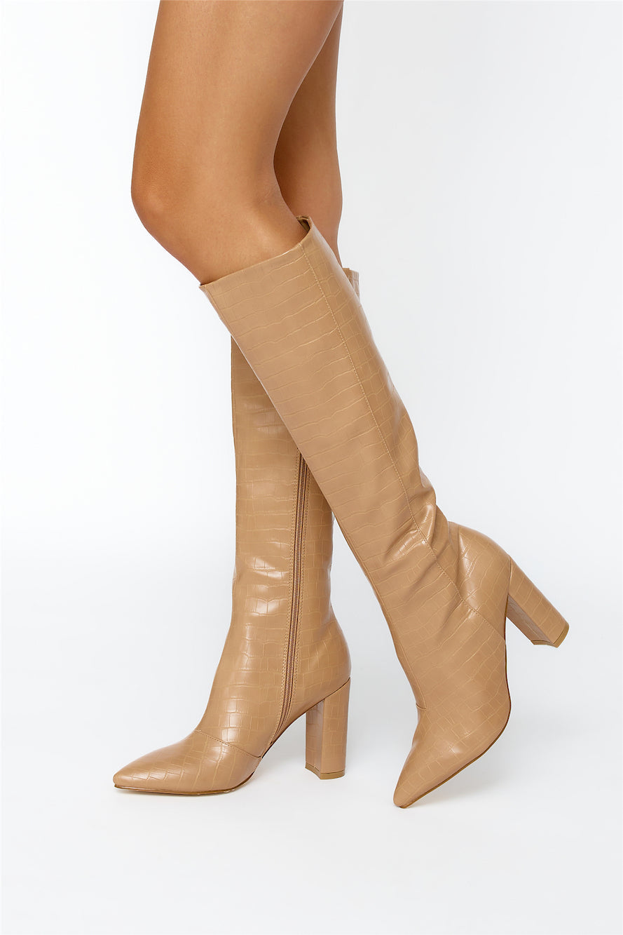 BILLINI Gibson Boots Coffee Croc