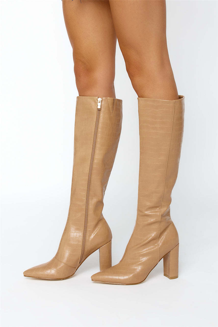 BILLINI Gibson Boots Coffee Croc