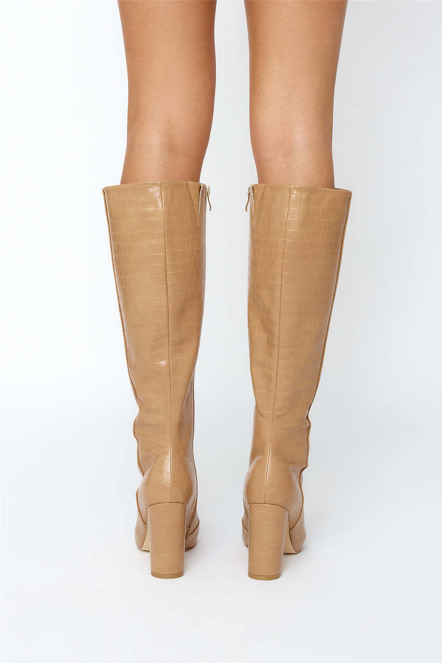 BILLINI Gibson Boots Coffee Croc