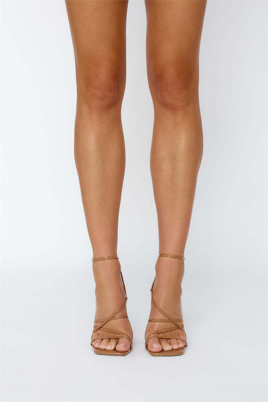 BILLINI Erlene Heels Toffee Patent