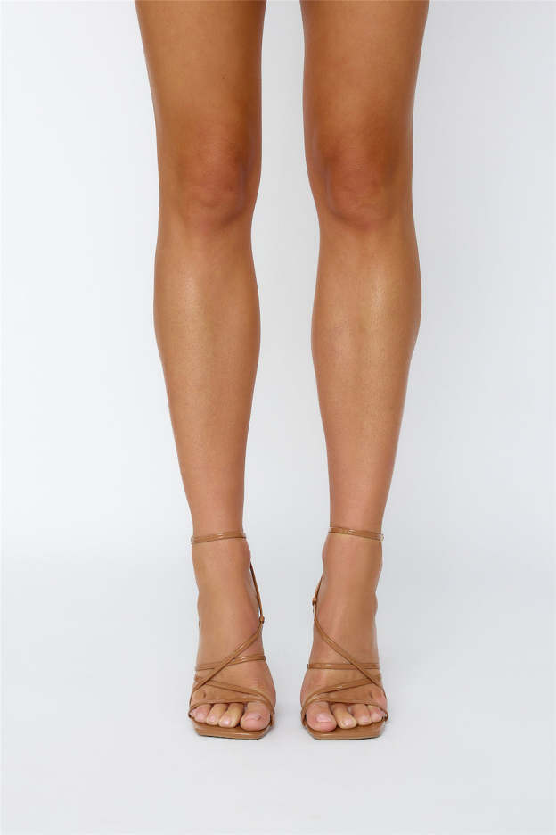 BILLINI Erlene Heels Toffee Patent
