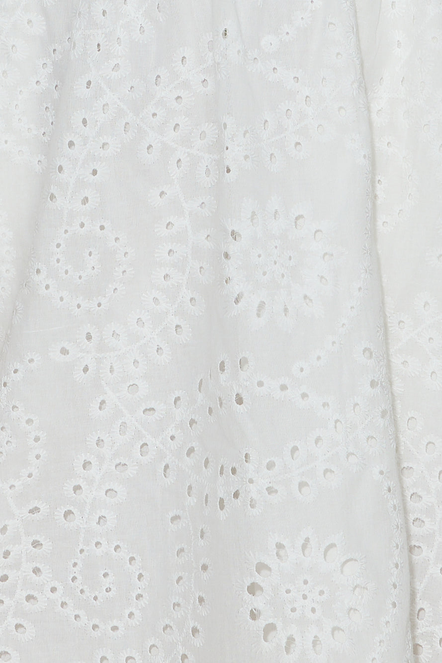 Bright Smile Mini Dress White