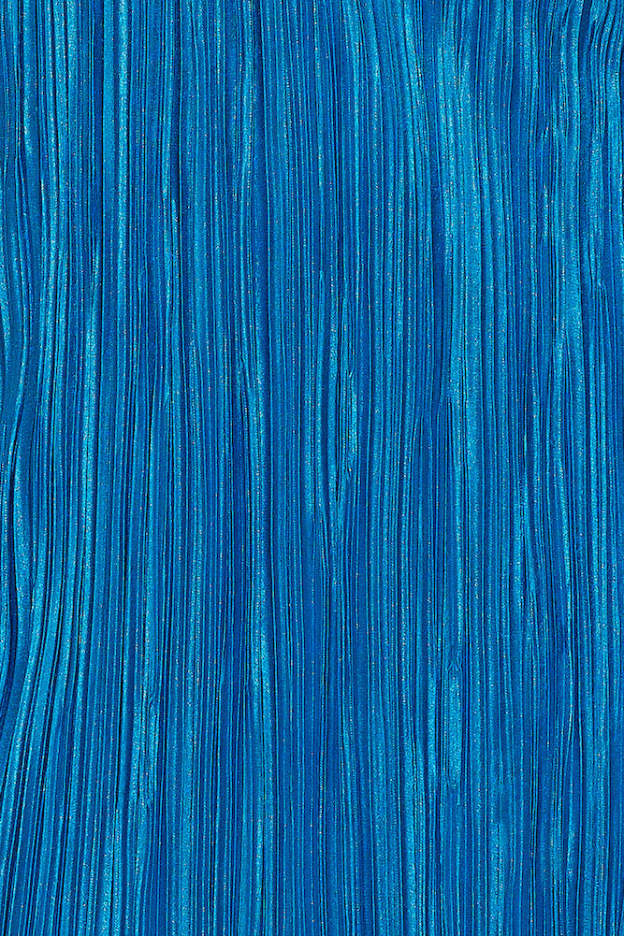 Horizons Meet Plisse Dress Royal Blue
