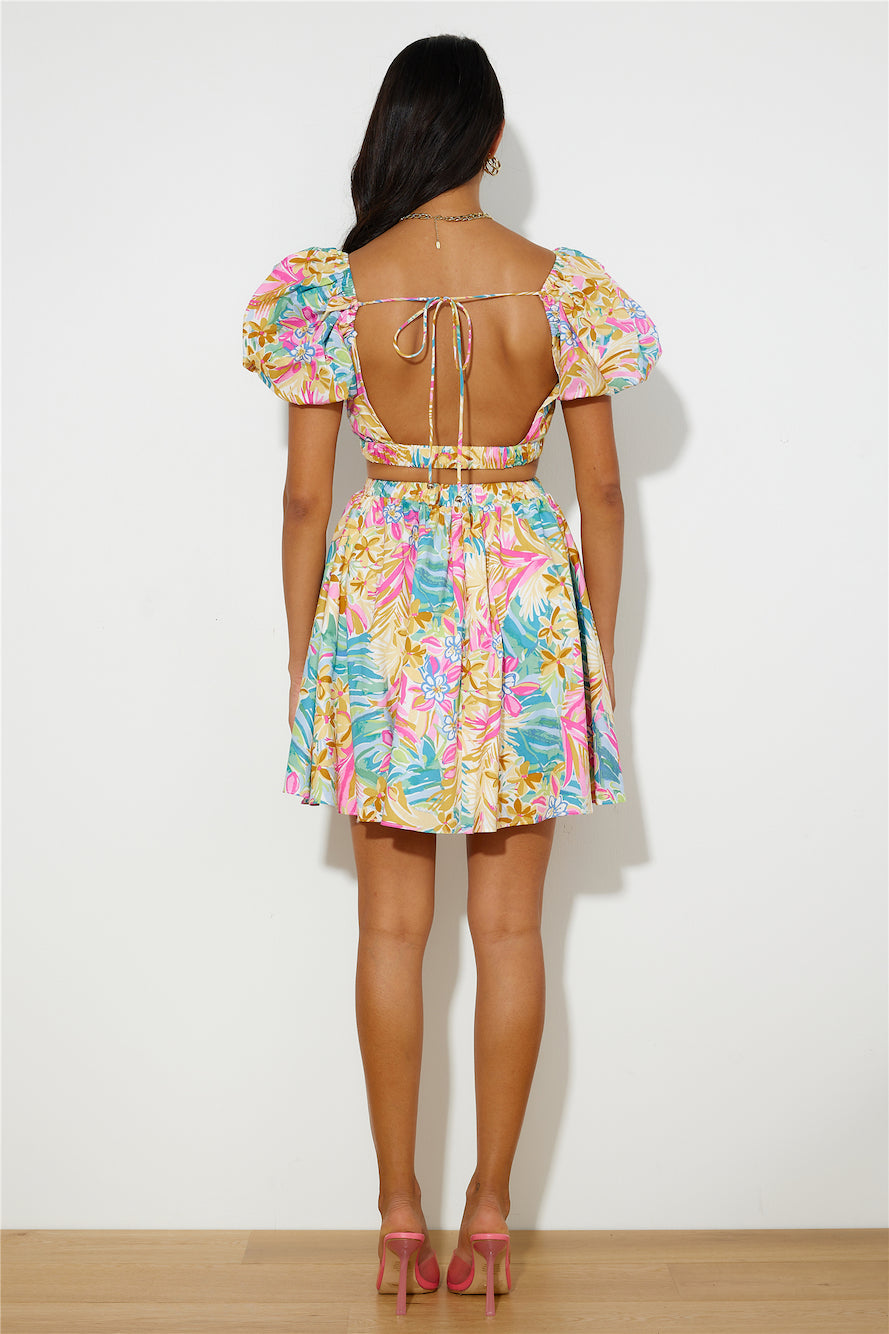 Candy At The Carnival Mini Dress Multi