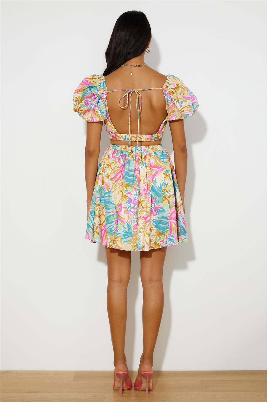 Candy At The Carnival Mini Dress Multi