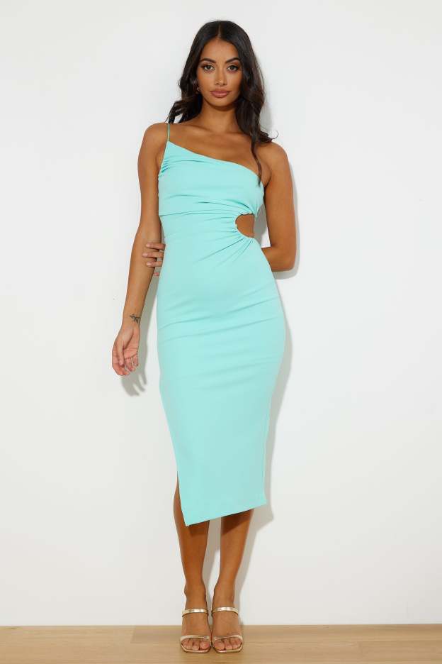 Day To Nights Midi Dress Mint