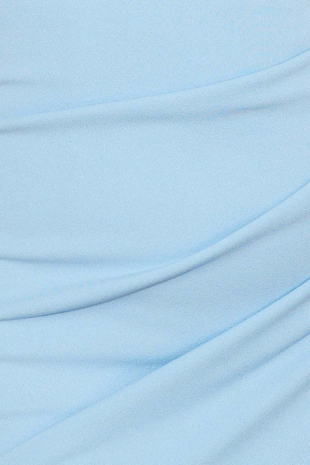Around The Twist Mini Dress Blue