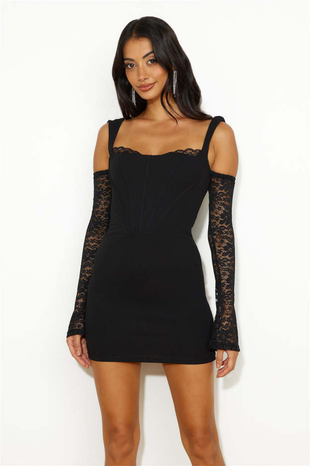 Classiness Mini Dress Black