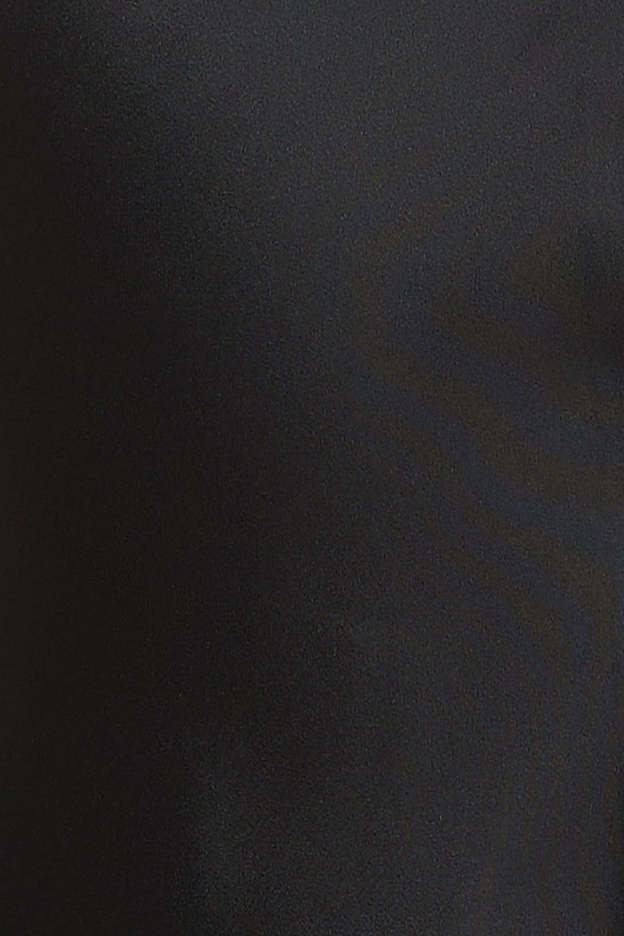 Blooming Confidence Satin Mini Dress Black