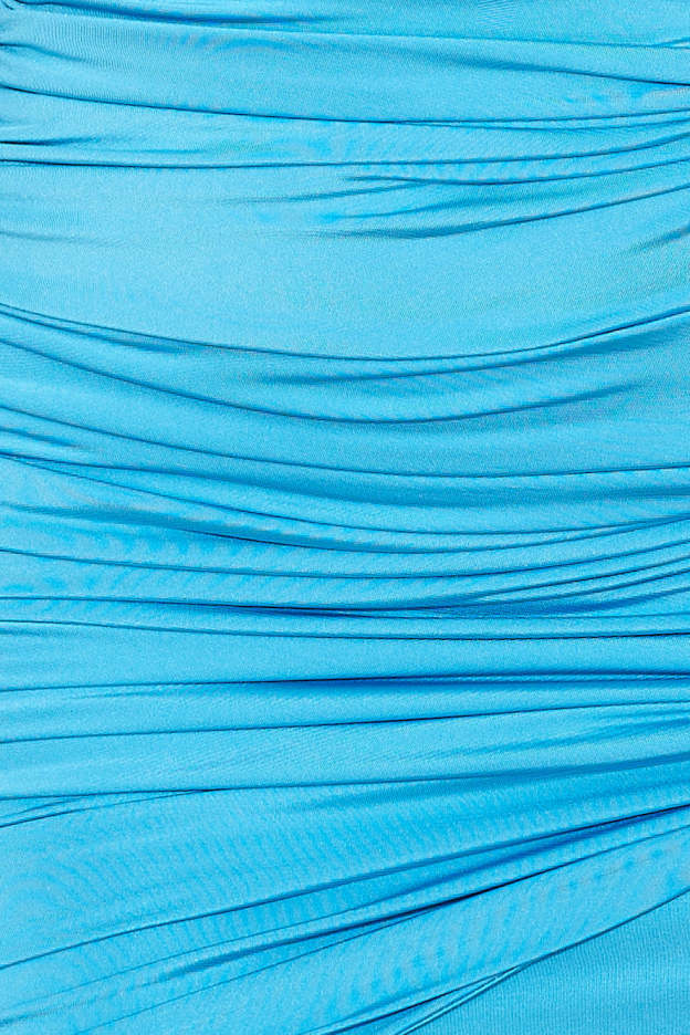 Club Music Mini Dress Blue