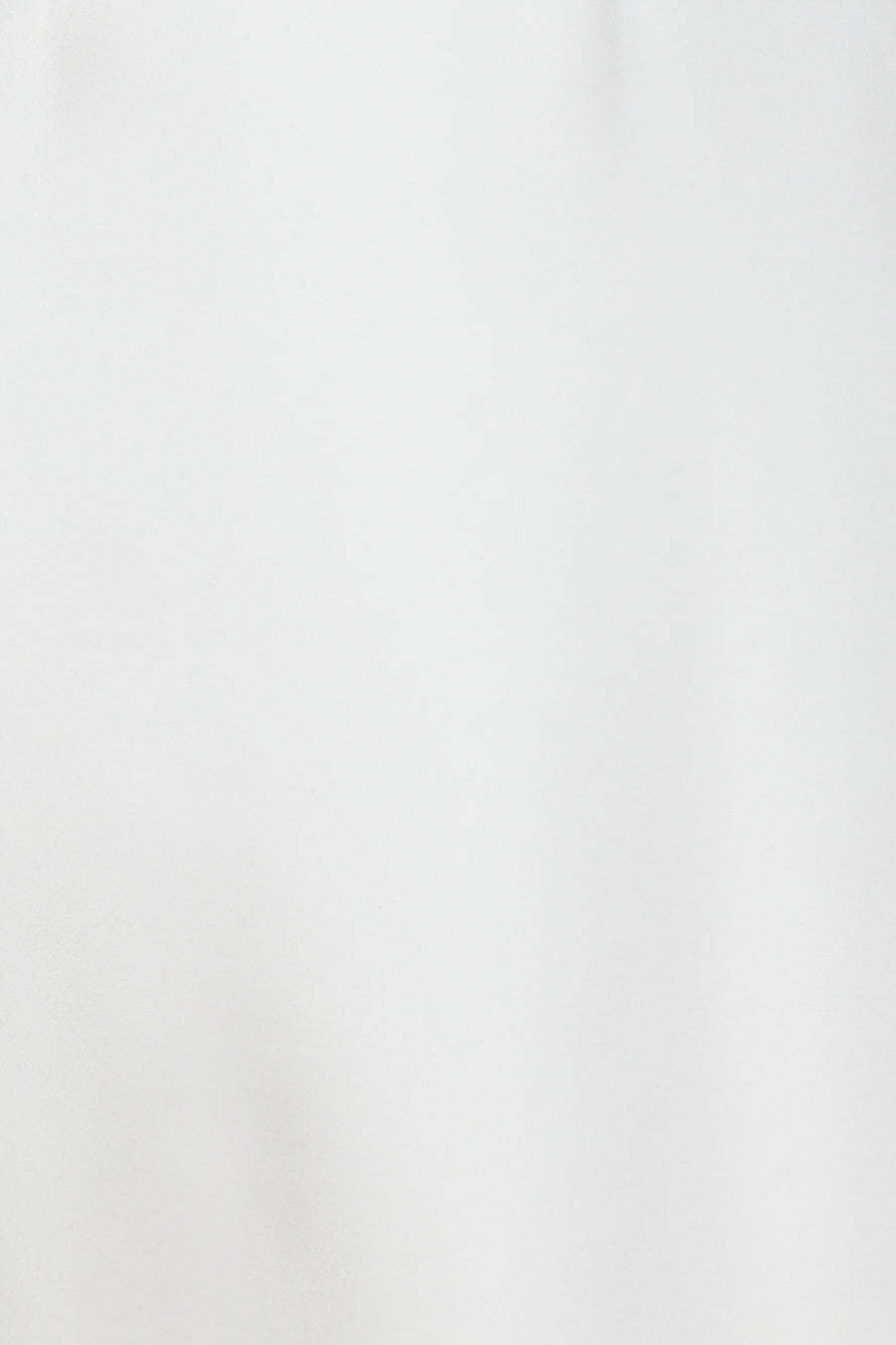 All Your Attention Satin Maxi Dress White