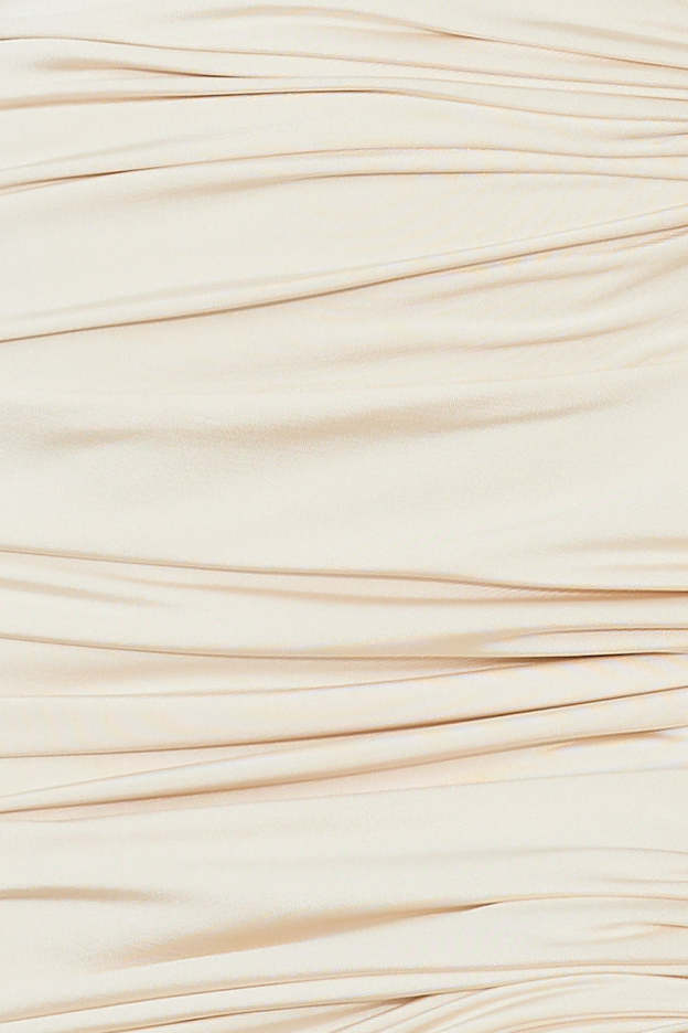 Club Music Mini Dress Cream