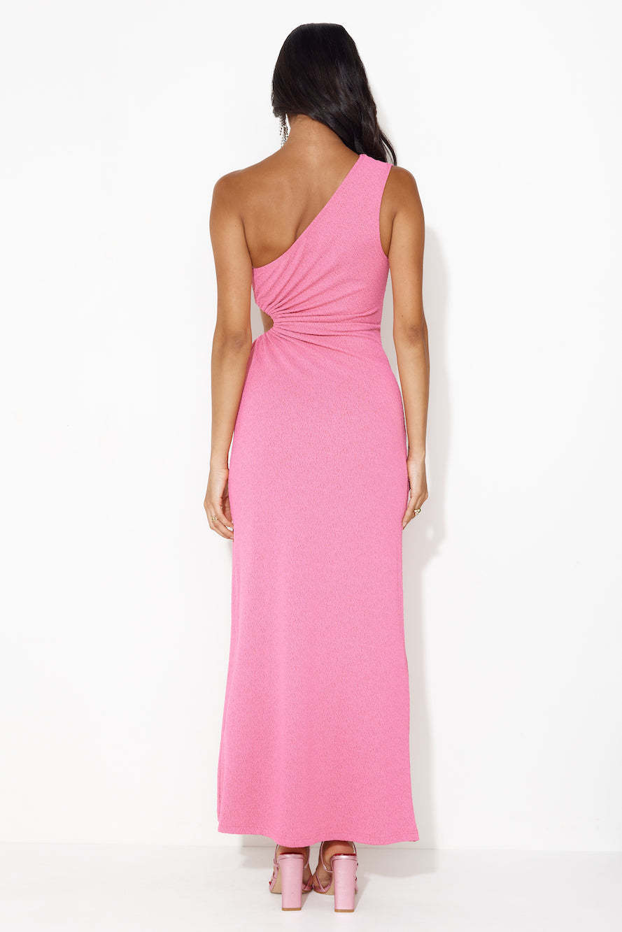 Beach Club Approved Maxi Dress Hot Pink
