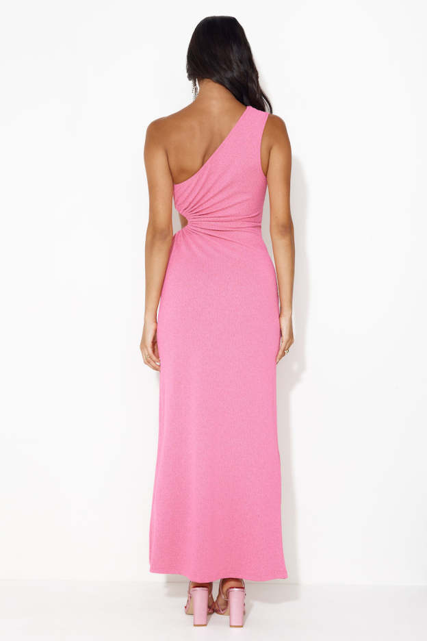 Beach Club Approved Maxi Dress Hot Pink