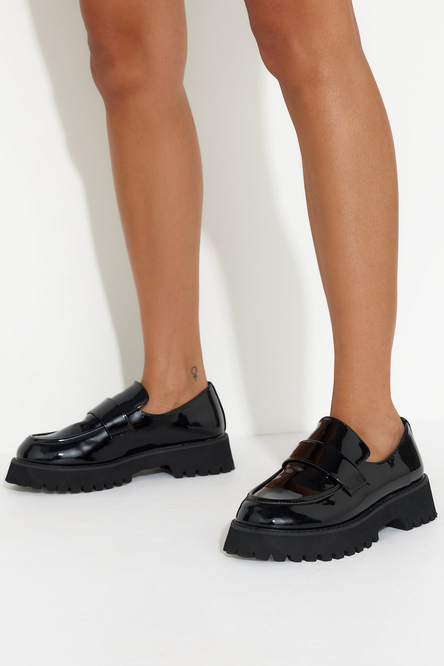 Billini Cruz Loafer Black Patent