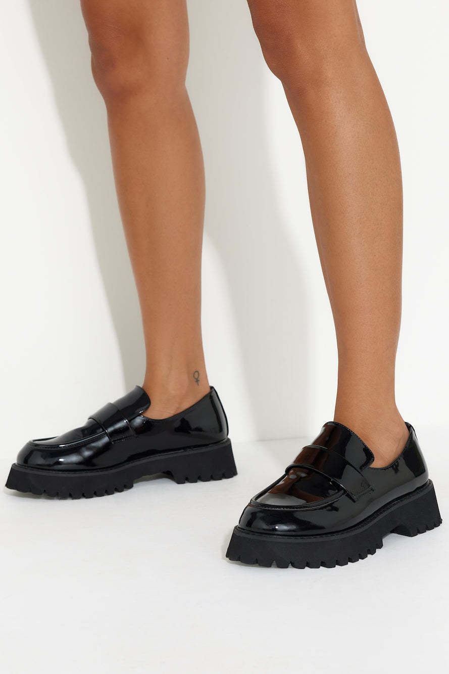 Billini Cruz Loafer Black Patent