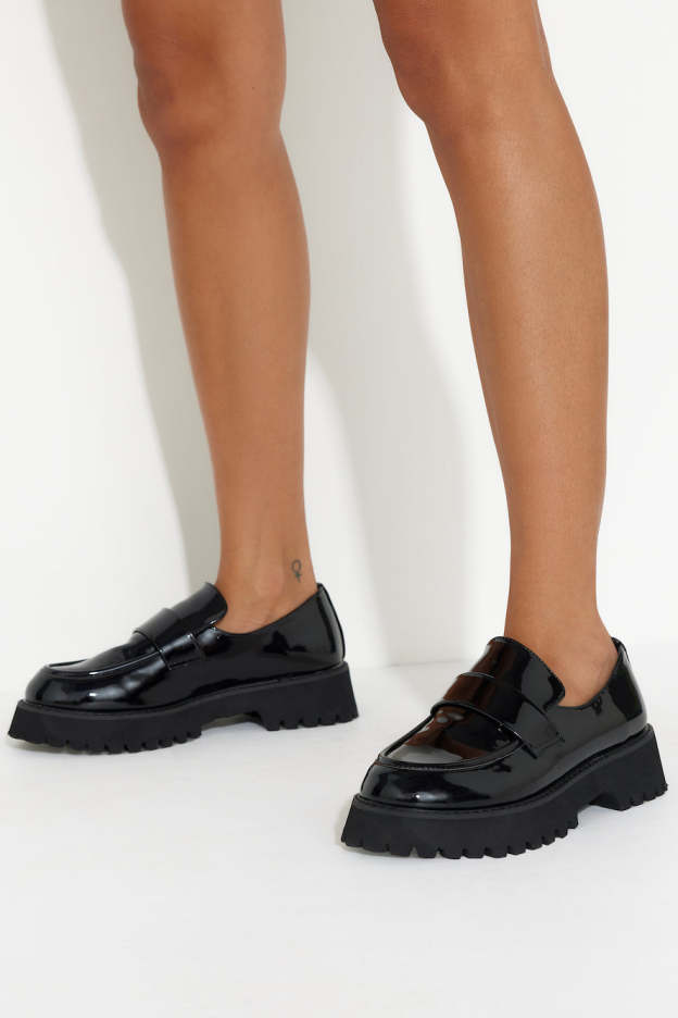 Billini Cruz Loafer Black Patent