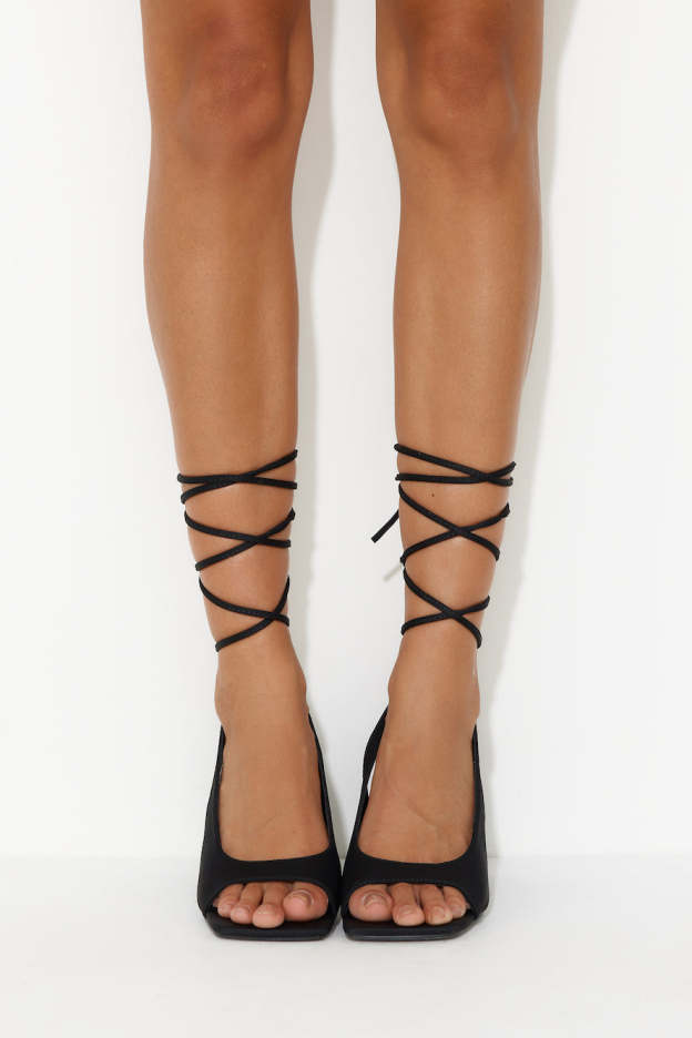 BILLINI Winifred Heels Black Neoprene