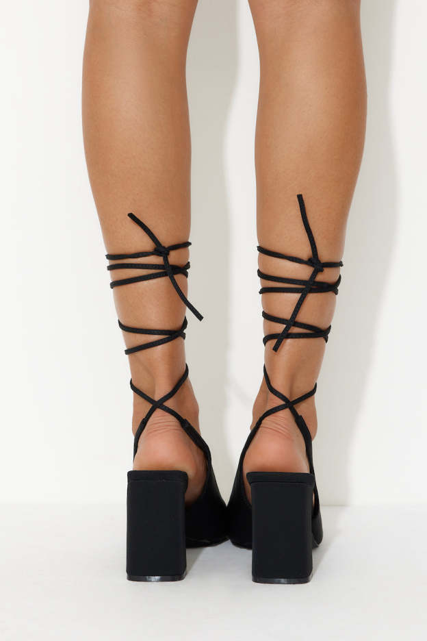 BILLINI Winifred Heels Black Neoprene