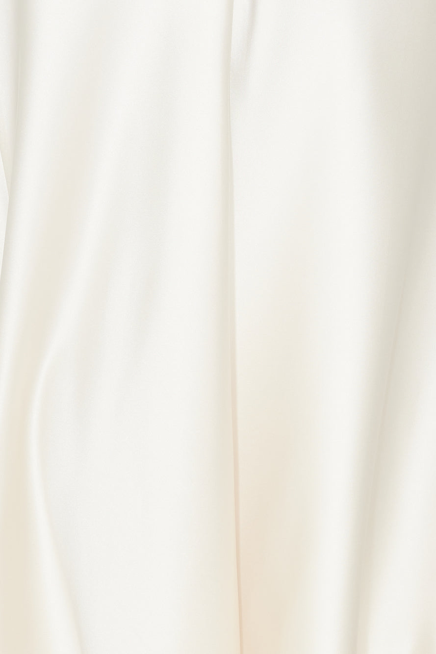 Best Friends Wedding Satin Midi Dress Champagne