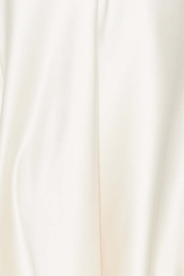 Best Friends Wedding Satin Midi Dress Champagne