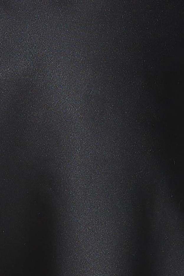 All The Gorg Girls Satin Mini Dress Black
