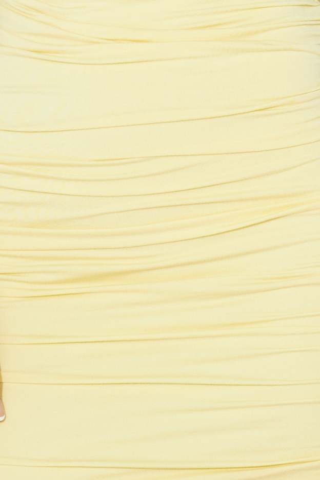 Bright Love Long Sleeve Mini Dress Yellow