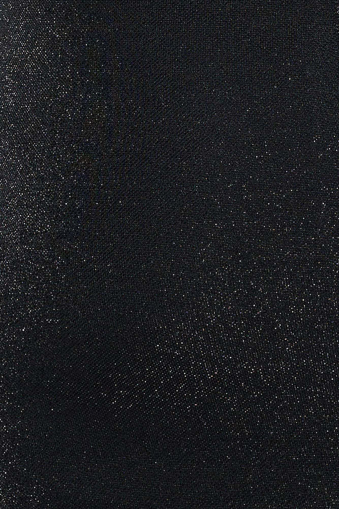 Be Your Example Glitter Midi Dress Black