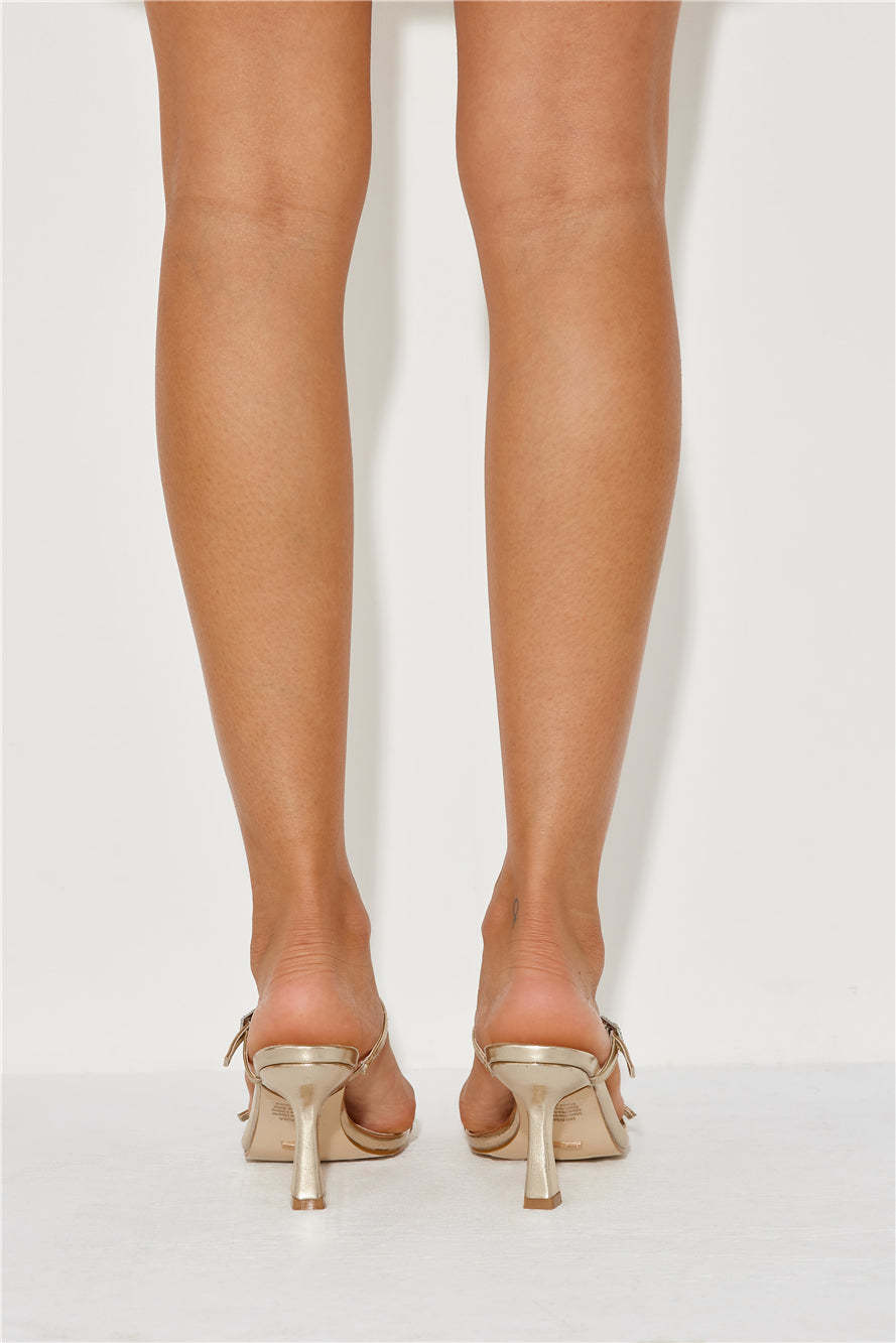BILLINI Hermina Heels Gold Metallic