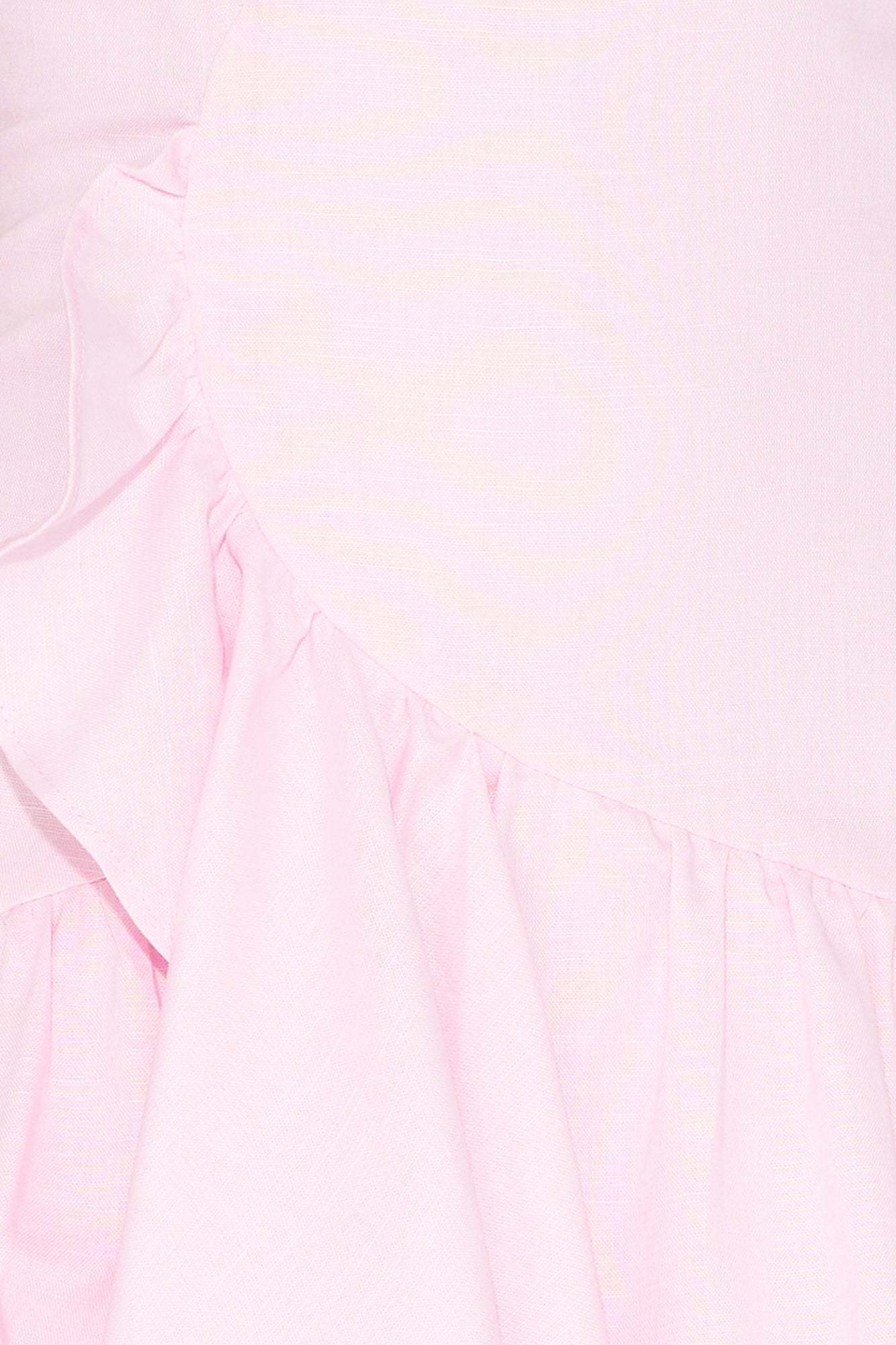 Carnival Candy Floss Strapless Midi Dress Pink
