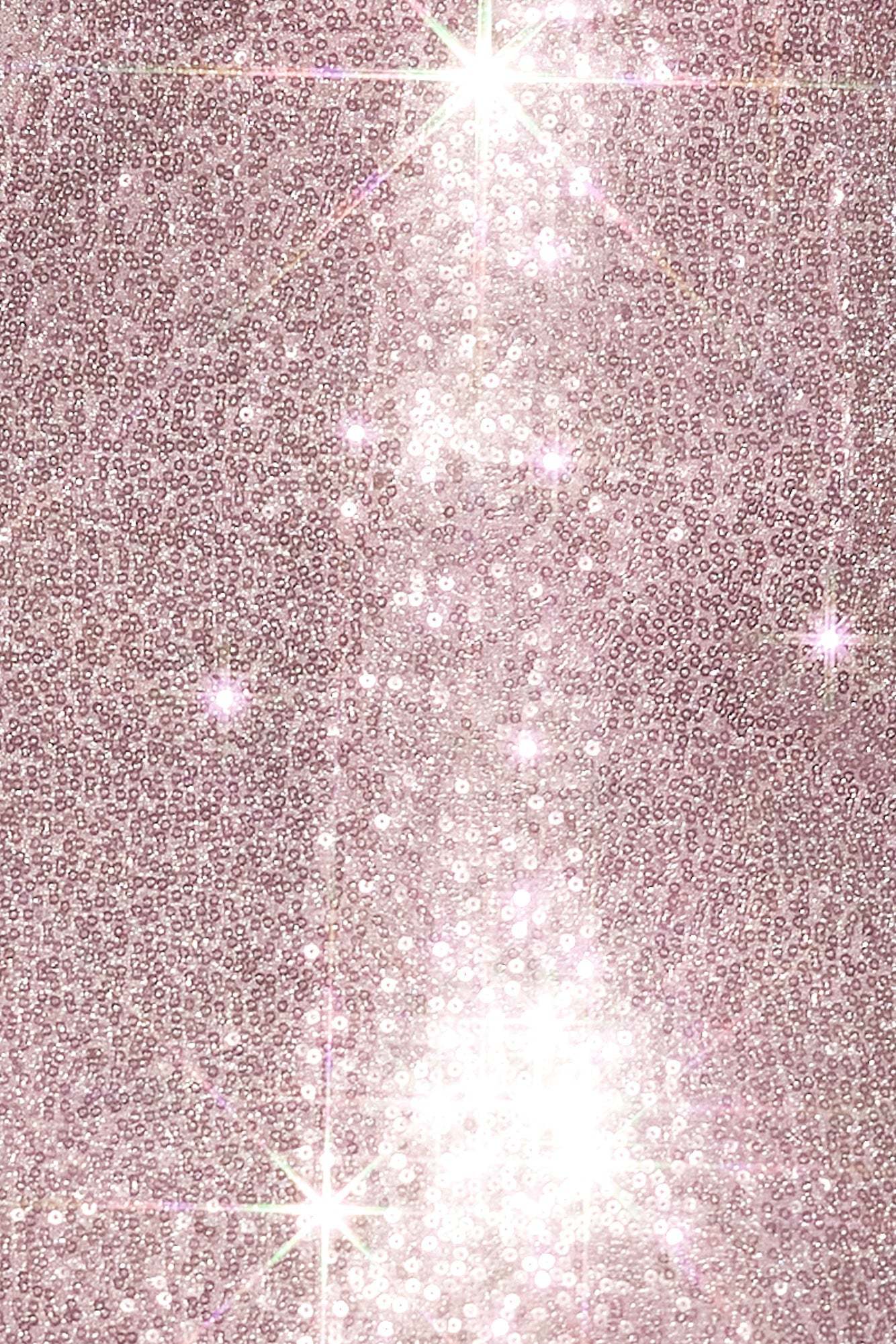 DEAR EMILIA True Resemblance Sequin Maxi Dress Pink