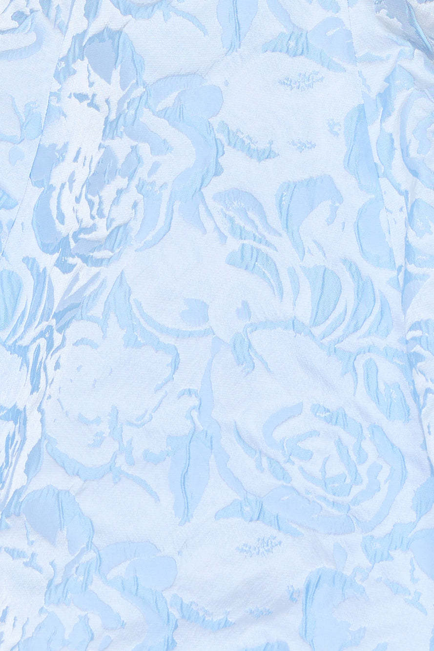 Chic Reverie Mini Dress Blue