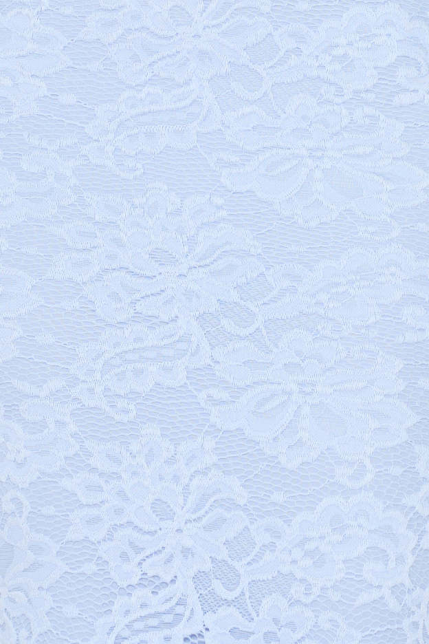 Soft Sweet Lace Maxi Dress Blue