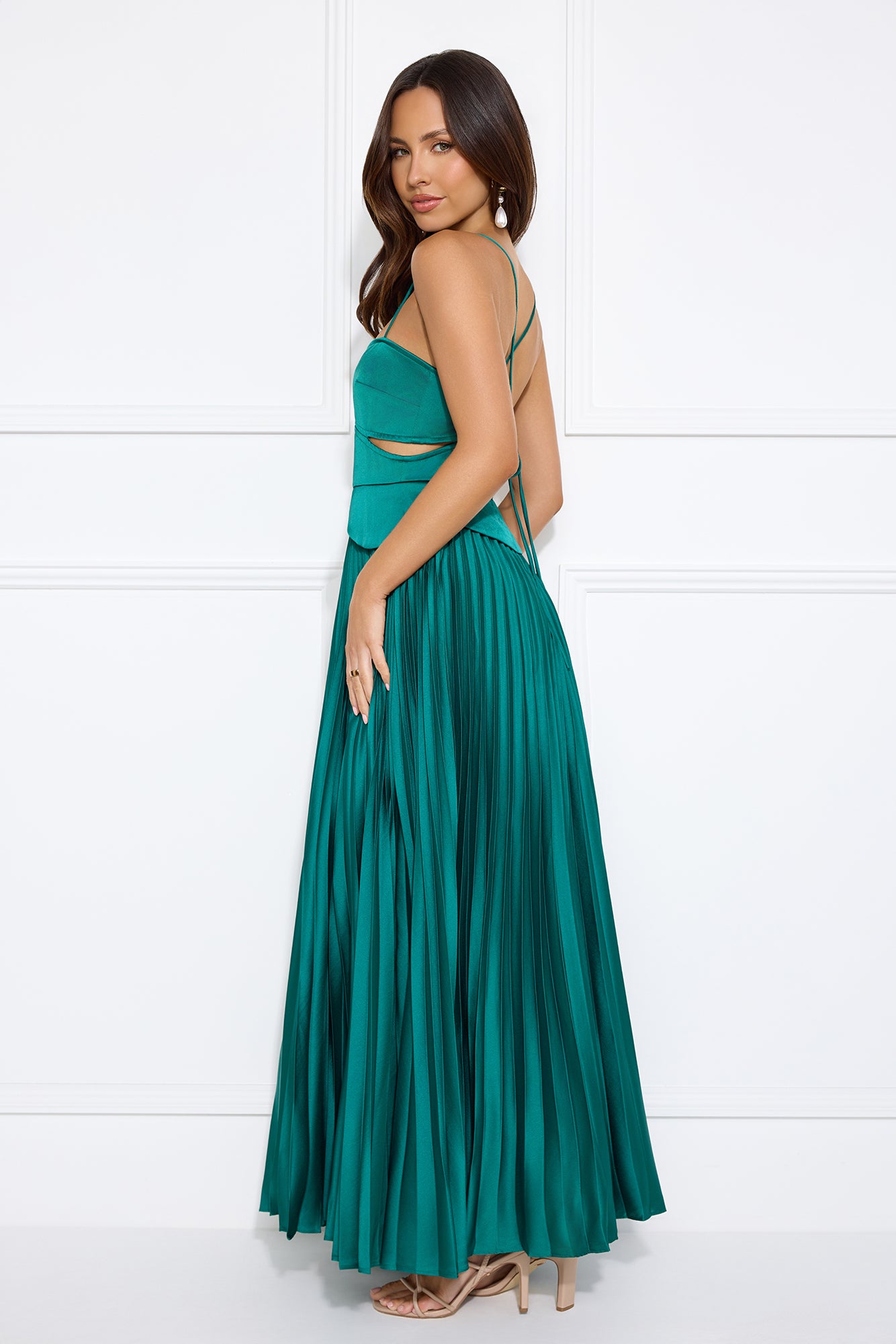 Sunny Spell Maxi Dress Green
